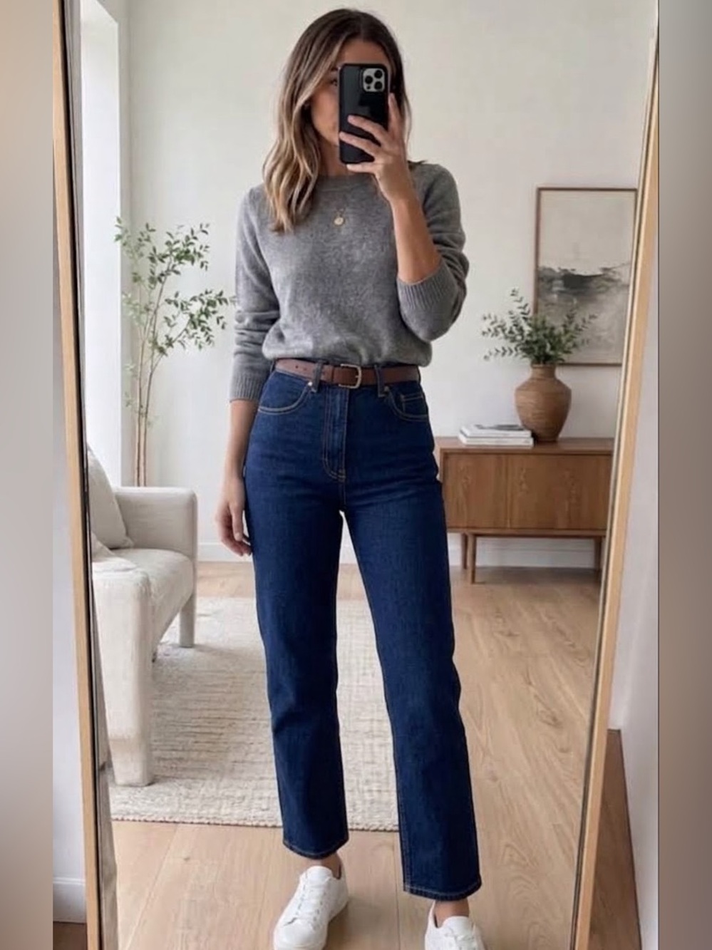 & Other Stories Straight Leg Jeans | Cropped/Ankle | High Rise | Size 30/26